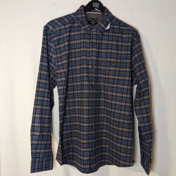 POINT Zero Flannel Button Down NWT - Picture 1 of 5